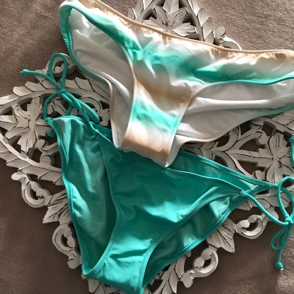 Lot of 2 VS Swim bottoms. M and L